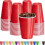340 ml plastikkrus – assorterede farver, 40 stk. 1