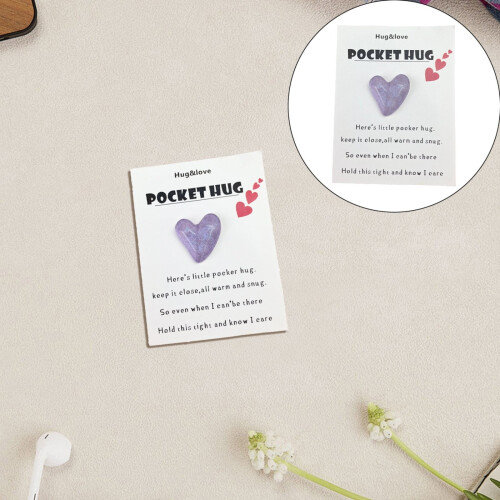 Ευχετήρια Κάρτα Pocket Hulk Heart – Χειροποίητη Ευχαριστήρια Κάρτα