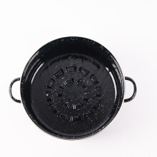 Roasting Dish with Lid Black 1 Set