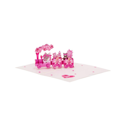 3D Pop-up Valentijnskaart 2026 met envelop