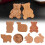 Terracotta brun sukkerbeholder 1 stk. 3