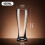 Verre à bière sphérique gravé de 390 ml 5
