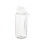 AuroraX Clear Water Bottle 2000 ml Leakproof Straw Lid 2