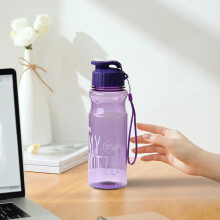 550-ml-Wasserflasche mit Klappdeckel, auslaufsicher, BPA-frei