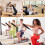 2er-Pack Pilates-Doppelschlaufengurte mit D-Ringen 4