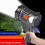 Rechargeable LED Spotlight Flashlight – Solar & USB 1