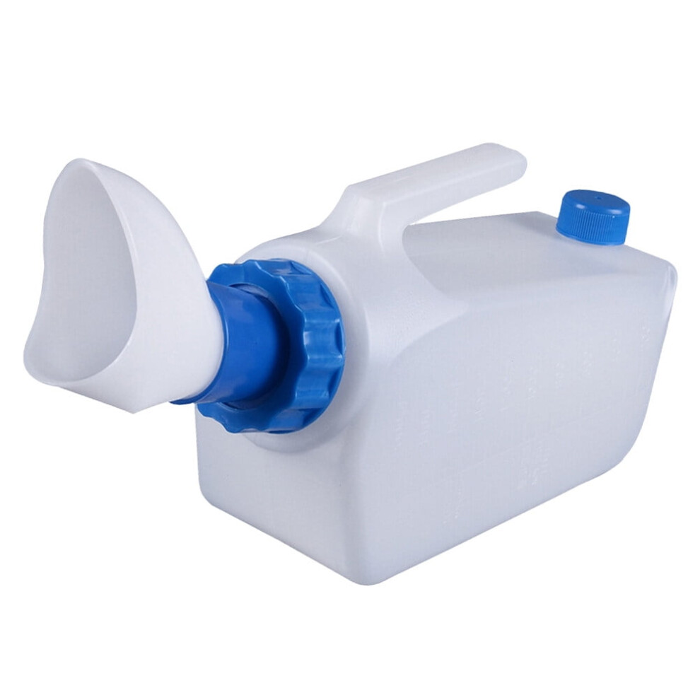 Blue Spill-Proof Female Urinal Funnel, 1000Ml