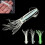 Δόλωμα 2 τεμαχίων Glow Squid Soft Lure για γλυκό και αλμυρό νερό 3