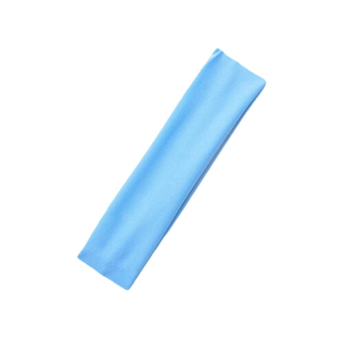 Bandeau de sport uni, extensible et absorbant la transpiration