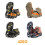 Non-slip snow crampons for climbing boots 5