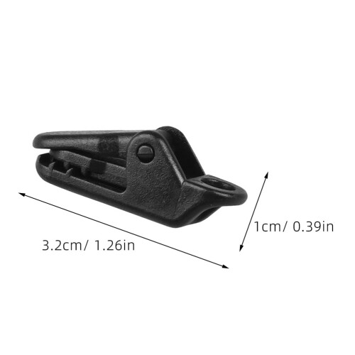 20-Pack Plastic Tent Clips for Camping & Tarp 1
