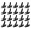 20-Pack Plastic Tent Clips for Camping & Tarp 4
