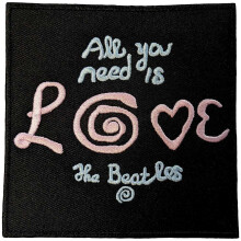The Beatles All You Need Is Love Woven Patch
