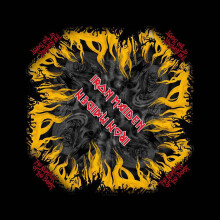 Iron Maiden The Number Of The Beast New Official Bandana 21cm X 21cm