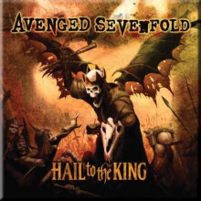 Avenged Sevenfold Hail to the King new Official 76mm x 76mm Fridge Magnet