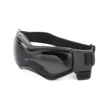 Hundebrille mit UV-Schutz für kleine bis mittelgroße Hunderassen, winddicht und beschlagfrei, auch für Motorradtouren geeignet