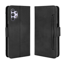 Magnetische Handyhülle im Vintage-Stil mit Brieftaschenfunktion und Ständer, kompatibel mit Samsung Galaxy A32 5G