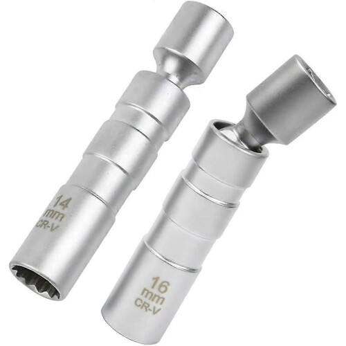 2 τεμάχια κλειδί μπουζί 14mm/16mm, κλειδί αφαίρεσης μπουζί, εργαλείο αφαίρεσης, κλειδί