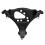 Front Upper Fairing Stay Headlight Bracket for CBR1000RR 1000RR 2008-2016 Black 1