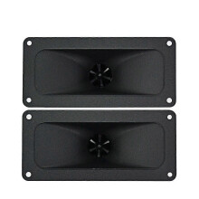 2 stuks 146*67mm piëzo-elektrische tweeter piëzo-keramische luidsprekerhoorn piëzo-elektrische buzzer podium rechthoekige hoge tonen luidsp