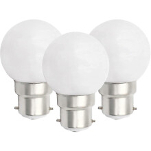 Stück B22 LED-Lampen, 3 W, Golfball-Glühbirnen, B22 Bajonett, kleine Kugelglühbirne, dimmbar