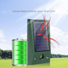Uusi aurinkoenergialla toimiva ultraääninen elektroninen lintukarkotin vedenpitävä kyyhkyskarkotin
