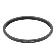 82 mm auf 77 mm Metall-Reduzierringe Objektivadapter Filter Kamerawerkzeug Zubehör Neu Schwarz