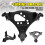 Front Upper Fairing Stay Headlight Bracket for CBR1000RR 1000RR 2008-2016 Black 2