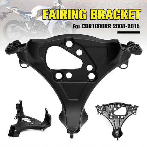 Front Upper Fairing Stay Headlight Bracket for CBR1000RR 1000RR 2008-2016 Black 1