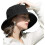 Women's Sun Hat,Cotton wide-brimmed beach hat 2