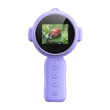 Magnifying Glass with LED Lights Support PC 500x-Purple