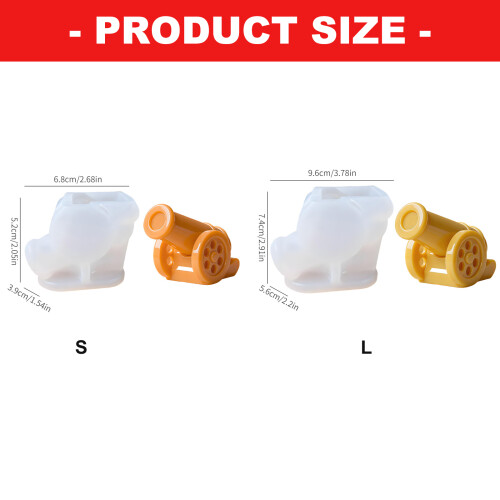 Mortar Shape Silicone Mold Food Grade Silicone for Making-large 2