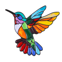 Versatile Hummingbird Shaped Brooch Design For Multiple Scene