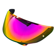 Clear View Helmets Visors with UV Protection & Anti-rose red