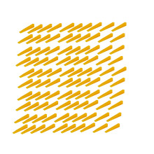 Clips de nivellement d'espacement de cale de carrelage en-Jaune