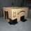 Non Drilling Mount Brackets Luggage Holder for-White 1Pc 3
