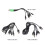 Power Splitter Plug Cable Adapter 5V USB to 2.0x0.6mm-20cm 5