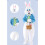 Osterhasen-Kostüm-Shirt, Weste, Overalls, Handschuhe,-M 6