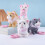 Plush Electronic Pet Cats Toddler Interactive Toy Remote-White 5