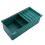Portable Triple Compartment Craft and Sewing Tool Box-Green 1