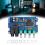 Efficient Karaoke Reverberation Amplifiers Board Offering Clear 5