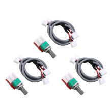 50K duplex muziekvolume potentiometer met 30 cm-3 sets