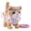 Safe Soft Plush Electronic Interactive Cats Toy Remote-Yellow 1