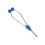 Fly Fishing Tying Tool Replacement Wire Threader Spooled-Blue 1