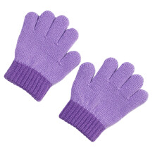 Winter Mittens For 2-4 Years Old Baby Breathable Design-lavender