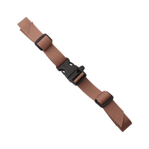 Adjustable Chest Strap For Backpacks Ergonomic Load-brown