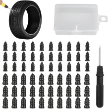 Kit de réparation de pneus en caoutchouc puissant, 30-Noir