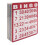 5 Color Reusable Bingo Game Card Thick Paperboard Sheets Ideal 4