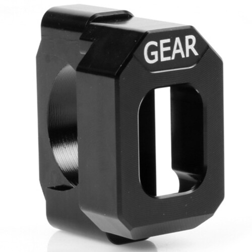 Universal Motorcycle Gear Display Bracket Anti Scratch-Black
