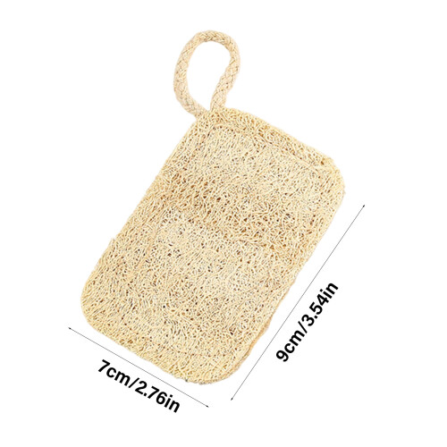 6Pcs Loofah Sponge Natural Gentle Scouring Pad Molds Resistant 1